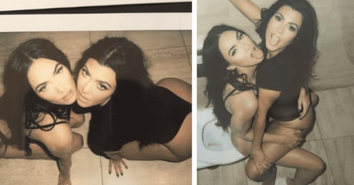 Heboh, Megan Fox dan Kourtney Kardashian Saling Pangku Tanpa Celana di Toilet